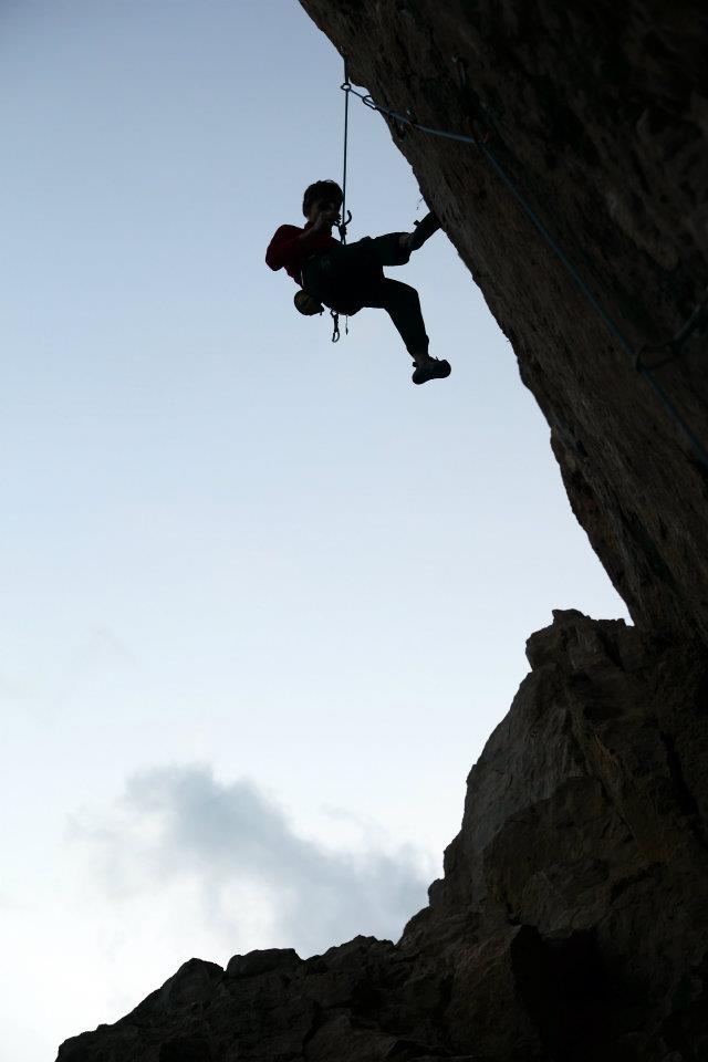  Escalada al atardecer 